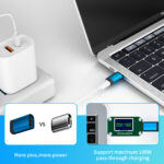 100W USB C Magnetic Adapter PD 100W Fast Charging 10Gbs Data Transfer - Image 4