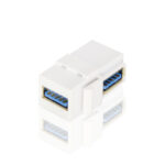 90 Degree USB A 3.2 Keystone Jack - Image 2