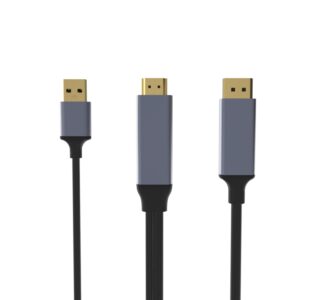 HDMI Male to Displayport Male 4K@60Hz Cable - 图片 3